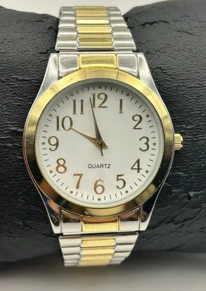 Accutime Watch Corp Two-tone St. Steel Classic Men’s Watch Working New Battery thumbnail 1