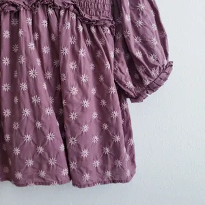 Anthropologie Embroided Peasant Short Sleeve Blouse thumbnail 3