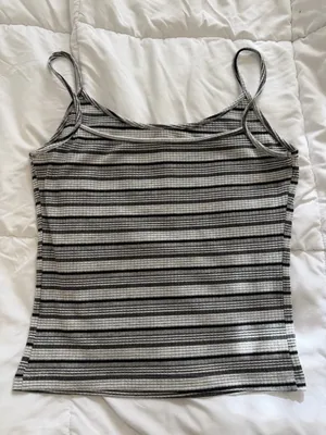SheIn Black and White Tank Top thumbnail 2