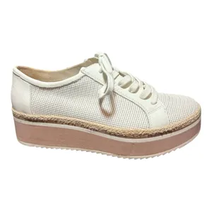 DOLCE VITA Telah White Mesh Platform Shoes thumbnail 2