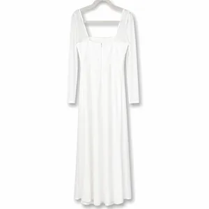 Lulus Luxe Bridal Lovingly Yours White Mesh Long Sleeve Wedding Maxi Dress XL thumbnail 8