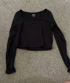 Hollister Square Neck Top Long Sleeve thumbnail 1