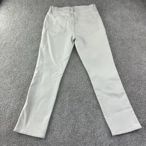 Frame Le High‎ Straight Jeans Women 27 White High Rise Denim Designer Denim thumbnail 10