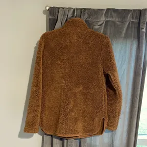 Cozy Sherpa Jacket Brown Fleece Womens Small thumbnail 9