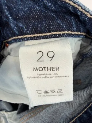 MOTHER Lil' Spitfire Nerdy Cuff High‎ Rise Jeans Size 29 thumbnail 12