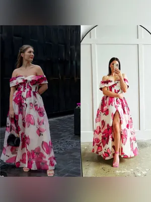 NWT Aje Cordelia Corsetted Maxi Dress In Falling Florals Pink Size 12 thumbnail 4