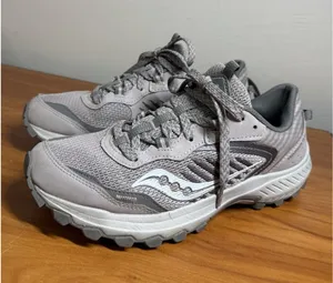 Saucony Trail Shoes Womens Gray Excursion TR 15 Running Sneakers Walk Hike 9.5M thumbnail 1