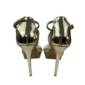 Aldo Madalene Gold Ankle Strap Open Toe Platform Heels Strappy Dress Sandals 7.5 thumbnail 3