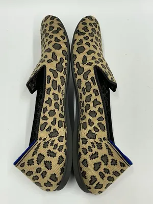Rothy's Shoes Womens Size 7.5 The Loafer Leopard Print Round Toe Comfort Slip On thumbnail 8