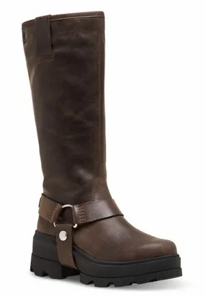 Sorel Women's JOAN FRWD™ Leather Tall Boots Tobacco Brown Sz 9.5 $275 NEW thumbnail 1