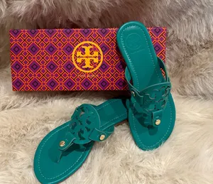 Turquoise Tory Burch Sandals  thumbnail 1