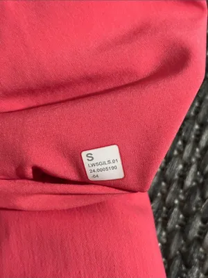 Lululemon Dance Studio Relaxed Mid-Rise Cargo Pant *Unlined Glaze Pink Sz Small thumbnail 7