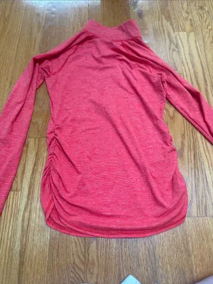🍎The North Face Women's coral Heather Quarter-Zip Long Sleeve Top thumbnail 8