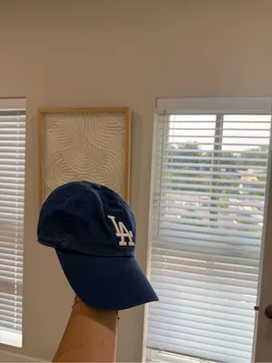 Los Angeles Dodgers Navy MLB Baseball Cap Blue thumbnail 2