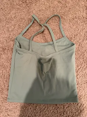 Workout top Green thumbnail 2