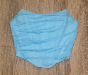 Mesh Corset Top thumbnail 1