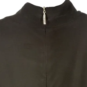 Lauren Ralph Lauren Black Mock Neck Belted Classic Fit &‎ Flare Midi Dress Sz 10 thumbnail 9