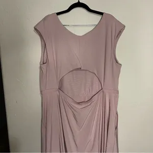 Athleta Ryder Smoked Mauve Cap Sleeve Midi‎ Dress thumbnail 10