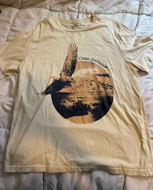 Chris Stapleton Graphic Tee Yellow Size XL thumbnail 1
