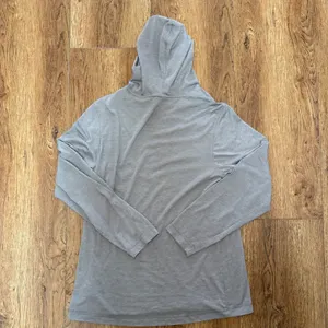 Primease Gray Lightweight Long Sleeve Hoodie Casual Pullover Women‎ M Activewear thumbnail 10