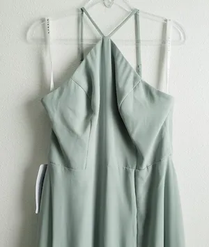 Azazie Bailey Agave Bridesmaid Dress New With Tags thumbnail 3