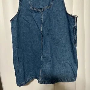 Forever 21 denim jean overall skirt thumbnail 2