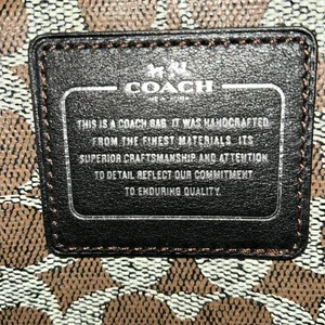 Coach F33504 Signature Taxi Zip Top Tote thumbnail 2