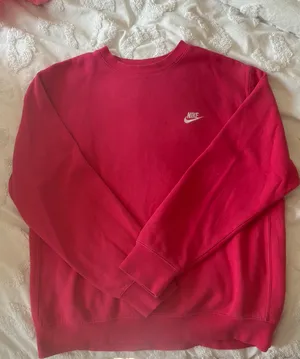 Hot Pink Nike Crewneck thumbnail 1