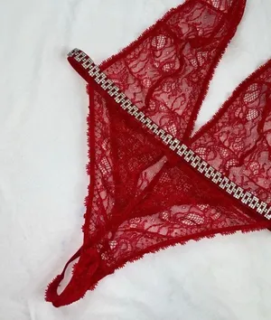 VS Lace Lingerie Bodysuit thumbnail 5