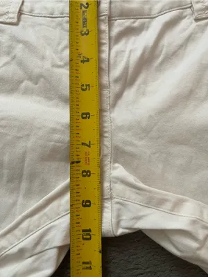 LOFT White Cropped Capri Jeans with Triple-Button Waist thumbnail 5