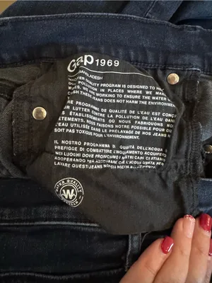 Gap 1969 Slim Flare Jeans – Women’s 32R – Blue Black thumbnail 4