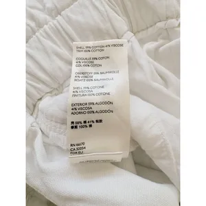 Free People Margate Paperbag Pants Women White High Waisted Trouser Pleated $98 thumbnail 5