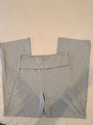 Abound Women’s Gray Fold-Over leggings. Size M thumbnail 3