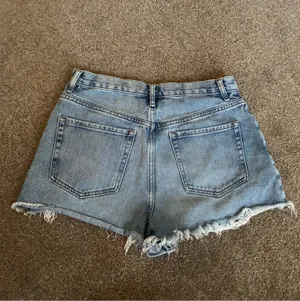 PacSun Blue Denim Shorts Distressed thumbnail 2