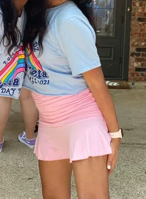 Pink Y2K Mini Skirt Size M thumbnail 3