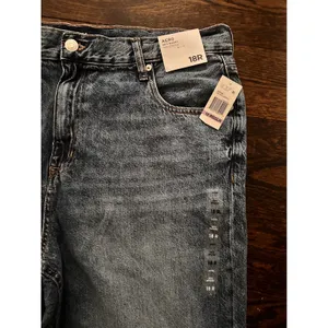 Aeropostale 90s Baggy Jeans‎ Womens 18R Blue High Rise Non Stretch Cotton Denim thumbnail 2