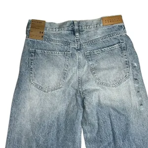 Pacsun Blue Baggy Fit Wide Leg Two Tone Jeans(Size 24) thumbnail 7