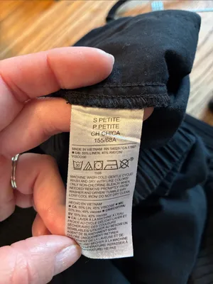 Old Navy linen blend straight leg pants thumbnail 5
