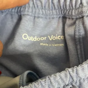 Outdoor Voices Shorts Periwinkle Blue Lavender Athletic Running Workout Small thumbnail 3