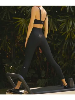 Alo Airlift Strength Extreme High-Waist 7/8 Legging Black Hi-Rise Waisted Tights thumbnail 9