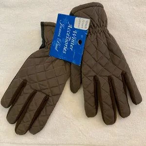 JAMES PAUL XL Women’s Winter Brown Touchscreen Thermal Flex Grip Gloves thumbnail 2