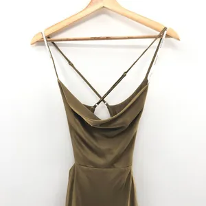 Shona‎ Joy Thalia Bias Cut Out Midi Dress in Cumin thumbnail 5