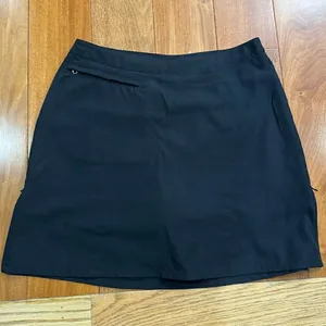 Patagonia‎ Skort Women Black Active Hiking Golf Skirt 8 thumbnail 3