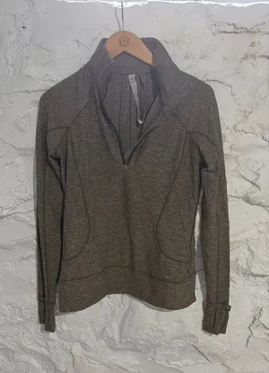 Lululemon Zip-Up Jacket 6 Green thumbnail 1