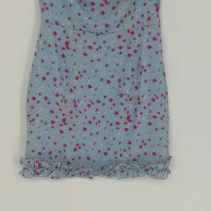 Superdown Revolve Sky Blue Floral Mini Dress Size Small Off The‎ Shoulder Girly thumbnail 3