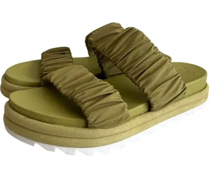 SOREL Olive Shade & Chalk Roaming Women Sandal w/ Box, US8.5 thumbnail 2