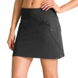 Athleta Trailside Black Skirt Skort Women’s Small T thumbnail 1