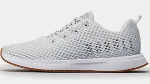 NOBULL White Mesh Runner Training Unisex Sneakers M 9/ W 10.5 thumbnail 1