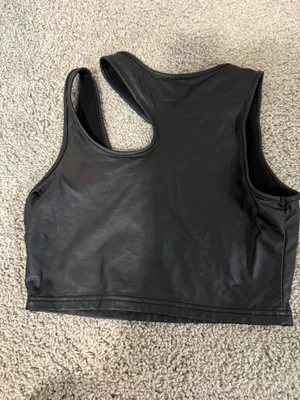 Shein Top Crop Black thumbnail 3