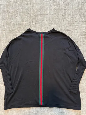 Peace of Cloth black sweater sz 1 thumbnail 3